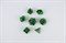 7-Piece Metal RPG Dice Set — Uranium Knight - photo 29415