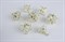 7-Piece Metal RPG Dice Set — Silver Skull - photo 29436