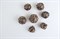 7-Piece Metal RPG Dice Set — Copper Basilisk - photo 29444