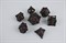7-Piece Metal RPG Dice Set — Dark Dragon - photo 29446