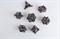 7-Piece Metal RPG Dice Set — Fierce Skull - photo 29472