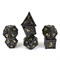 7-Piece Metal RPG Dice Set — Dragon Silver - photo 29477