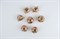 7-Piece Metal RPG Dice Set — Patinated Hedgehog - photo 29483