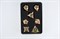 7-Piece Metal RPG Dice Set — Patinated Hedgehog - photo 29485