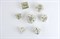 7-Piece Metal RPG Dice Set — Light Mechanic - photo 29488