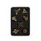 7-Piece Metal RPG Dice Set — Steampunk Copper - photo 29495