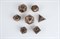 7-Piece Metal RPG Dice Set — Meander Bronze - photo 29509