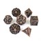 7-Piece Metal RPG Dice Set — Dragon Bronze - photo 29525