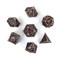 7-Piece Metal RPG Dice Set — Dragon Steel - photo 29536