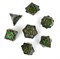 7-Piece Metal RPG Dice Set — Hidden Power - photo 29559