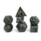 7-Piece Metal RPG Dice Set — Dark Mechanic - photo 29560