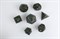 7-Piece Metal RPG Dice Set — Dark Mechanic - photo 29562