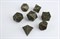 7-Piece Metal RPG Dice Set — Bronze Labyrinth - photo 29572