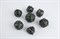 7-Piece Metal RPG Dice Set — Dark Basilisk - photo 29587