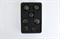 7-Piece Metal RPG Dice Set — Dark Basilisk - photo 29589