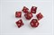 7-Piece Metal RPG Dice Set — Purple Labyrinth - photo 29592