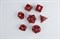 7-Piece Metal RPG Dice Set — Purple Labyrinth - photo 29593