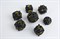 7-Piece Metal RPG Dice Set — Onyx Basilisk - photo 29597