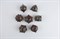 7-Piece Metal RPG Dice Set — Steel Hedgehog - photo 29603