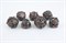 7-Piece Metal RPG Dice Set — Ginger Basilisk - photo 29618
