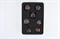 7-Piece Metal RPG Dice Set — Ginger Basilisk - photo 29621