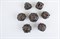7-Piece Metal RPG Dice Set — Ginger Basilisk - photo 29622
