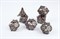 7-Piece Metal RPG Dice Set — Blood Chaos - photo 29629