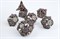 7-Piece Metal RPG Dice Set — Blood Chaos - photo 29630
