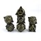 7-Piece Metal RPG Dice Set — Bronze Hedgehog - photo 29642