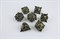 7-Piece Metal RPG Dice Set — Bronze Hedgehog - photo 29643