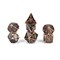 7-Piece Metal RPG Dice Set — Bronze Knight - photo 29647