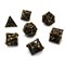 7-Piece Metal RPG Dice Set — Bronze Crescent - photo 29697