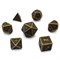 7-Piece Metal RPG Dice Set — Dragon Scale Bronze - photo 29727