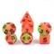 7-Piece RPG Dice Set — Tropical Mix Green-Orange - photo 29732