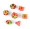 7-Piece RPG Dice Set — Tropical Mix Green-Orange - photo 29734