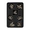 7-Piece Metal RPG Dice Set — Silver Angelic Sword - photo 29776