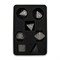 7-Piece Metal RPG Dice Set — Dragon Scale Nickel - photo 29786