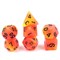 7-Piece RPG Dice Set — Tropical Mix Yellow-Orange - photo 29788