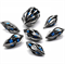 7-Piece Metal RPG Dice Set — Blue Bullet - photo 29794