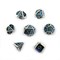7-Piece Metal RPG Dice Set — Faux-Red Web - photo 29809
