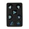 7-Piece Metal RPG Dice Set — Faux-Red Web - photo 29810