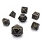7-Piece Metal RPG Dice Set — Forge Bronze - photo 29823