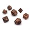 7-Piece Metal RPG Dice Set — Forge Ancient Nickel - photo 29833