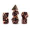 7-Piece Metal RPG Dice Set — Bronze Mechanism - photo 29859