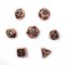 7-Piece Metal RPG Dice Set — Bronze Mechanism - photo 29860