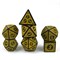 7-Piece RPG Dice Set — Gaming Yellow - photo 29877