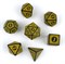 7-Piece RPG Dice Set — Gaming Yellow - photo 29879