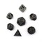 7-Piece Metal RPG Dice Set — Nickel Gears - photo 29896