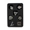 7-Piece Metal RPG Dice Set — Nickel Gears - photo 29897