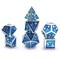 7-Piece Metal RPG Dice Set — Forge Copper-Green - photo 29899